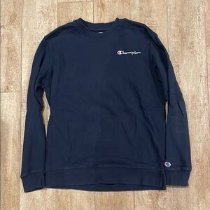 Champion Men's navy Sweater